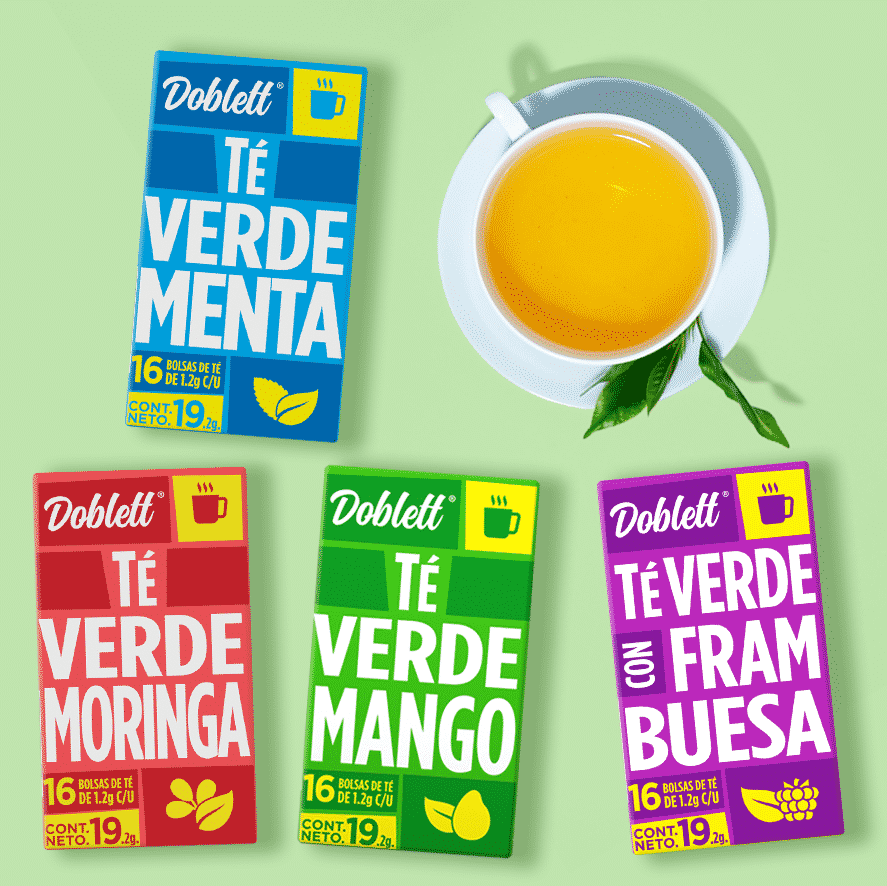 té verde mango frambuesa menta moringa